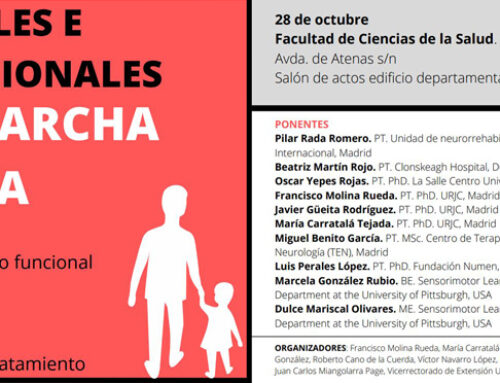 Trastornos neurológicos funcionales: Pilar Rada, ponente en las II Jornadas Nacionales e Internacionales de la Marcha Humana en la Universidad Rey Juan Carlos